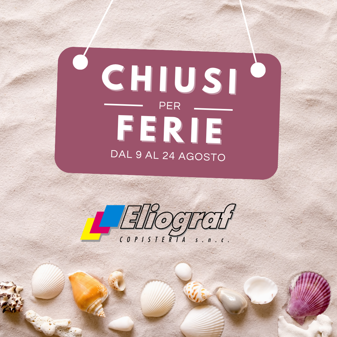 Chiusura Ferie